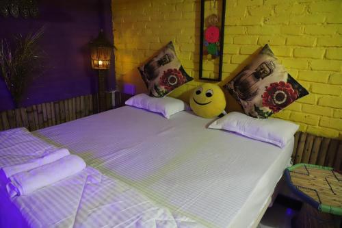 Postel nebo postele na pokoji v ubytování Kabirbnb