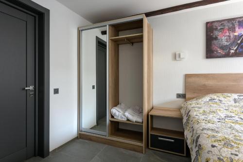 Apart Hotel Fusionにあるベッド