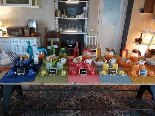 Mad på bed and breakfast-stedet eller i nærheden