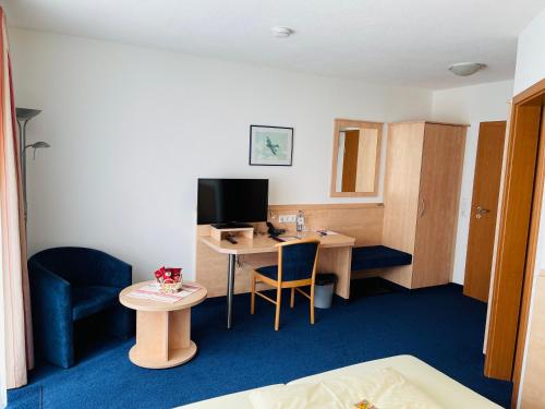 Μια τηλεόραση ή/και κέντρο ψυχαγωγίας στο Hotel Zum Fliegerwirt