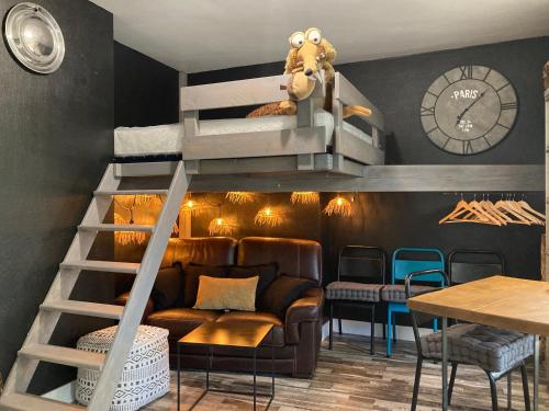 Studio Banane avec sa terrasse