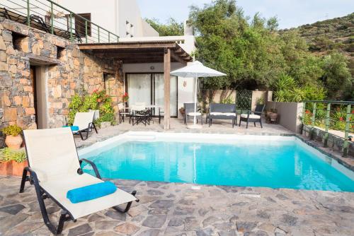 Πισίνα στο ή κοντά στο Istron Luxury Villas 