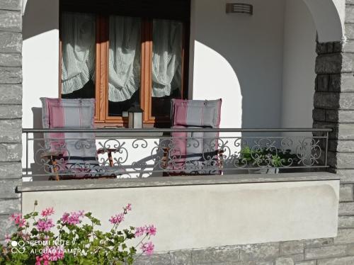 Balkón nebo terasa v ubytování Il Giardino Segreto