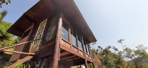 Το κτήριο όπου στεγάζεται  το σαλέ