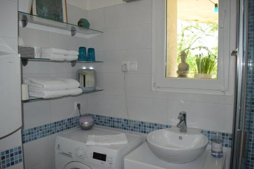 Ванная комната в Gellért Hill Apartment