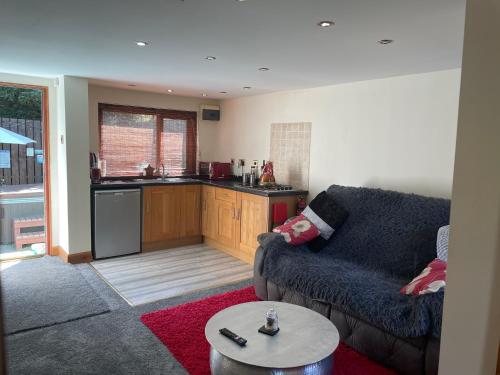 Kuchyň nebo kuchyňský kout v ubytování Bankhead Accommodation Aberdeenshire