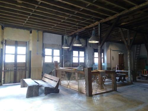 Un lugar para sentarse en HOSTAL CASA VICTORIA PIJAO