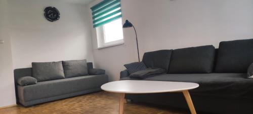 Zona d'estar a Mieszkanie Turkus w Gnieźnie