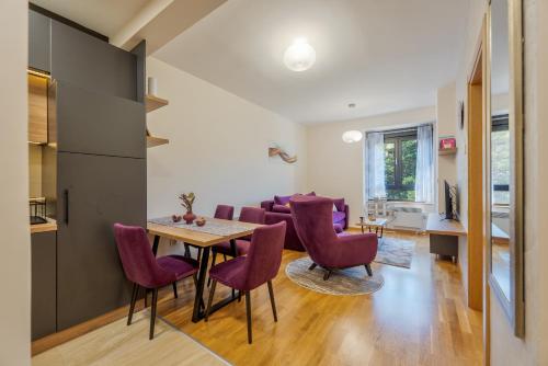 Posezení v ubytování Apartman Enjoy