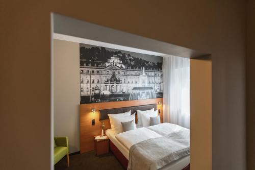 Novum Hotel Bruyにあるベッド