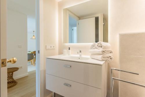 Ванная комната в Apartamento Ferrera Park 307
