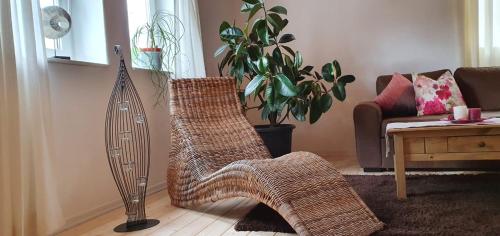 Ferienwohnung,Haus Elisa 2にあるシーティングエリア
