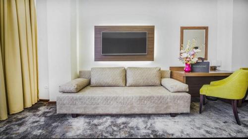 Zona de estar de Hotel Marshal Garni