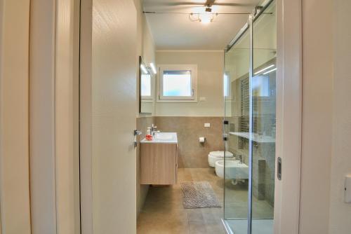 A bathroom at Il SOLE HOUSE