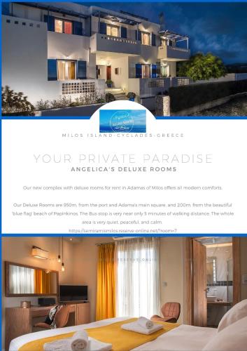 Angelica's Deluxe Rooms in Adamas