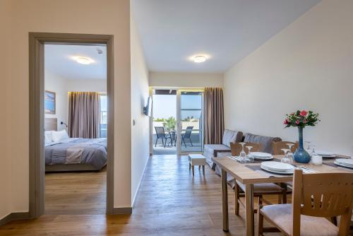 Postel nebo postele na pokoji v ubytování Pelopas