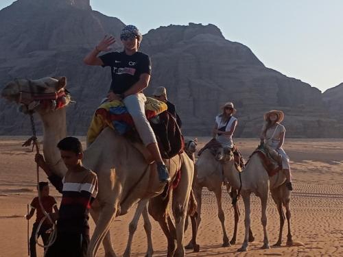 Hosté ubytování Shahrazad desert, Wadi Rum