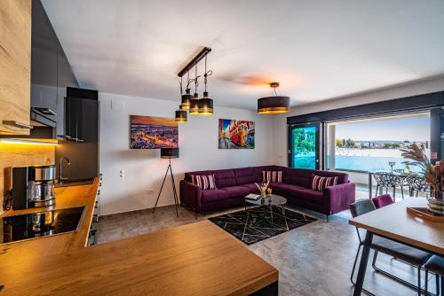 Et opholdsområde på Marina-Bay-Resort