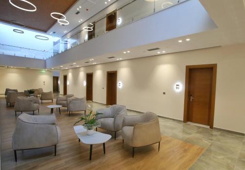 Posezení v ubytování Portik Hotel