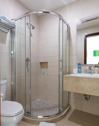 Ванная комната в Imperla Hotel