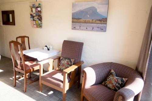 Seating area sa Pierrepoint Accommodation