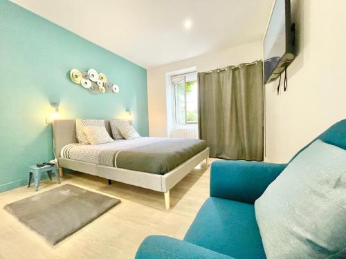 Lorient - L'escapade - Lit Queen Size - Proche Centre et Gare - Internet Haut Débit Fibre