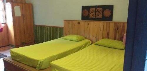 Postel nebo postele na pokoji v ubytování Tanyahouse