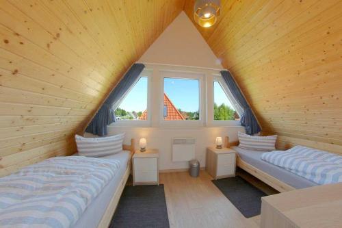 Postel nebo postele na pokoji v ubytování SR Mellumplate 19