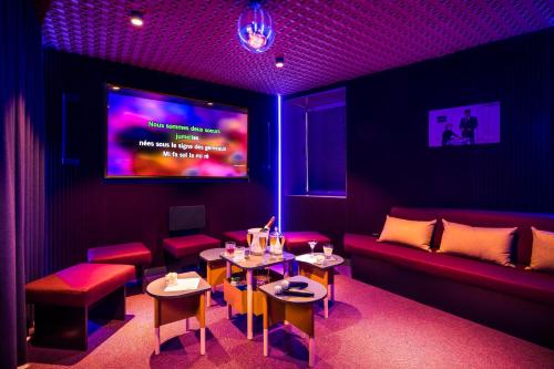 Hotel Paradisoにあるシーティングエリア