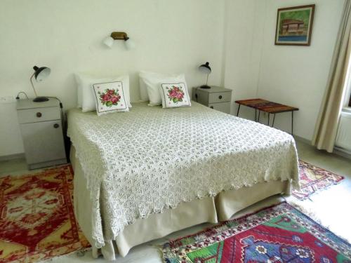 Katil atau katil-katil dalam bilik di Hotel Kalehan