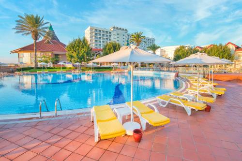 The swimming pool at or close to Salamis Bay Conti Hotel Resort & SPA & Casino