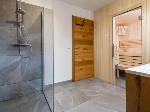 Koupelna v ubytování Haus Estelle