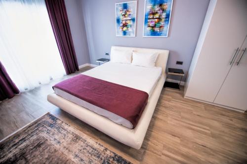 Katil atau katil-katil dalam bilik di Miros De Vacanță