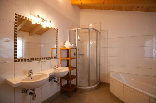 Ett badrum på Winklalm
