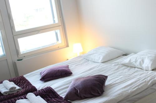 Llit o llits en una habitació de Apartment Riistavalkea