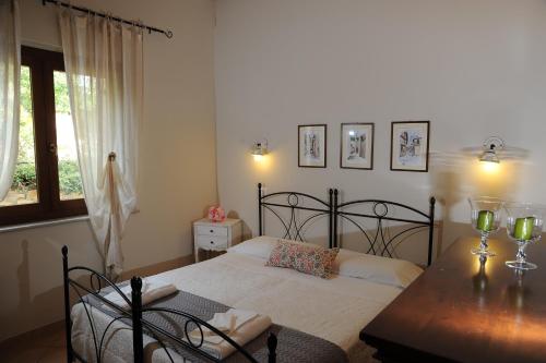 Cama o camas de una habitación en Affittacamere Fulé