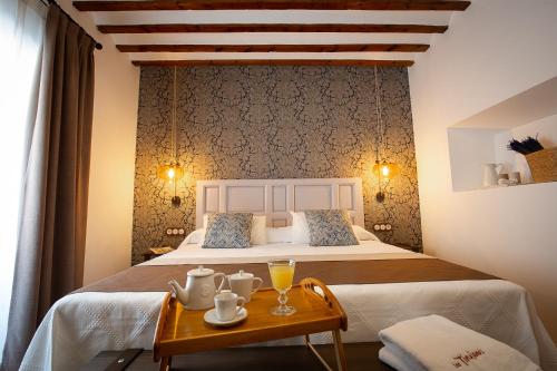 Cama o camas de una habitación en Los Tinajones