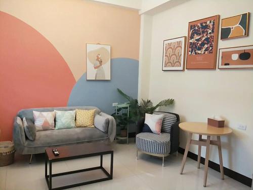 Zona de estar de Meet BnB
