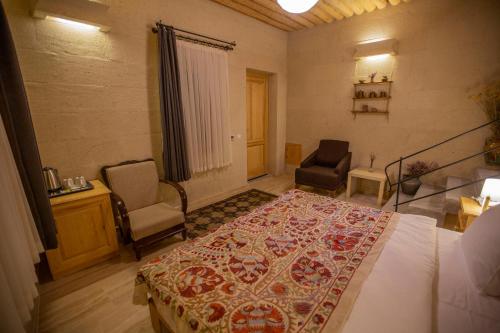 Maze Of Cappadocia Hotelにあるシーティングエリア
