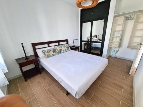 Postel nebo postele na pokoji v ubytování Corralejo beach apartment