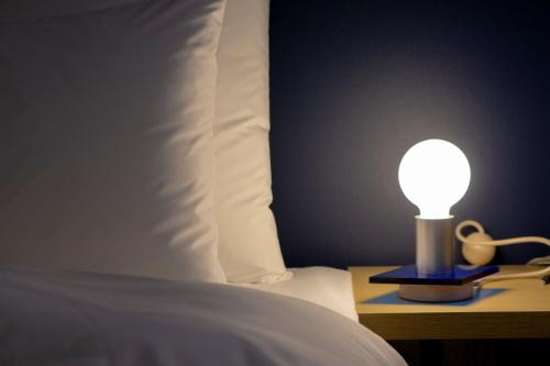Object AanK Hotel Gumiにあるベッド