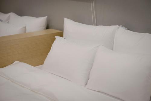 Object AanK Hotel Gumiにあるベッド