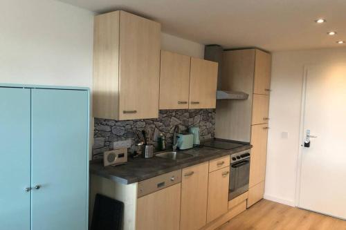 Kuchyň nebo kuchyňský kout v ubytování Apartment Tälerblick 2