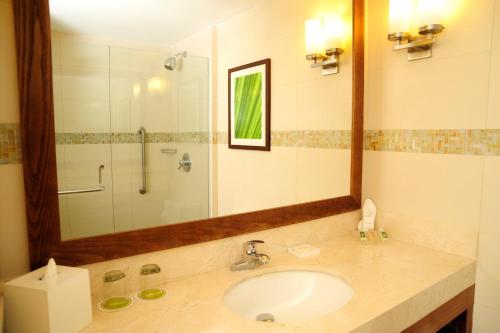 Ванная комната в Hilton Garden Inn Panama City Downtown, Panama