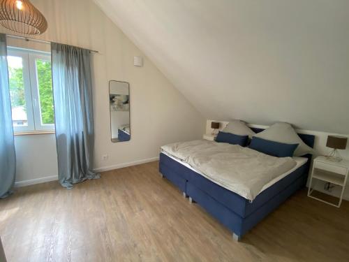 Postel nebo postele na pokoji v ubytování Ferienwohnung Köhler