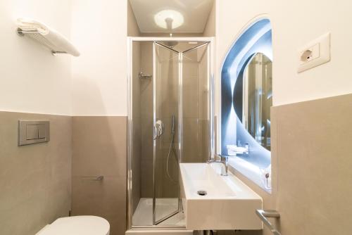 Koupelna v ubytování Relais Virgilio