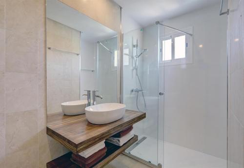 Koupelna v ubytování Penthouse Boulevard 401