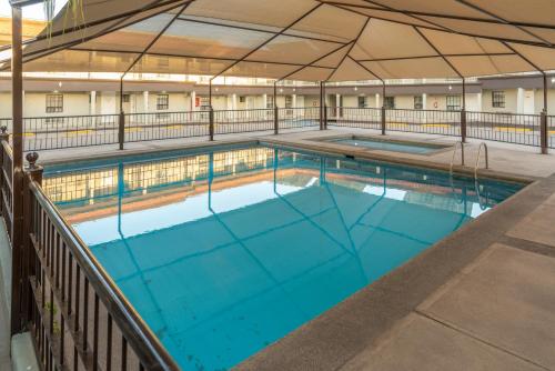 Bazén v ubytování Hotel Sntenario nebo v jeho okolí