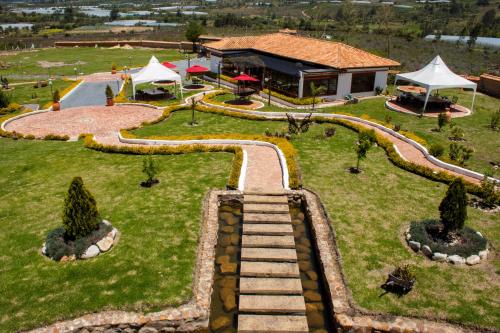 Zahrada ubytování Hotel Caney campestre Villa de Leiva