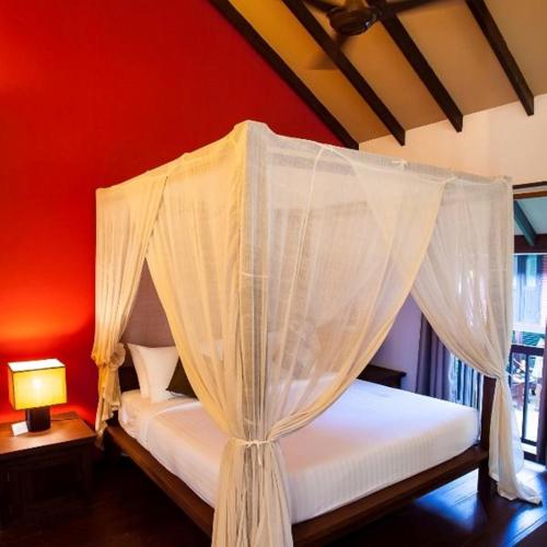 Katil atau katil-katil dalam bilik di The Village House